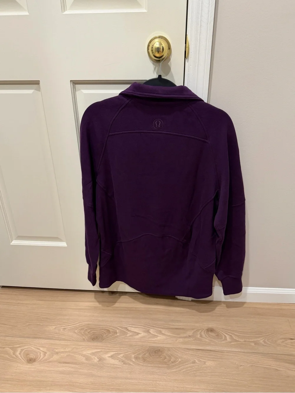 lululemon athletica Deep Purple Half-Zip Sweatshirt
